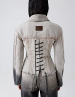 Джинсовая куртка "Чай на бегу"