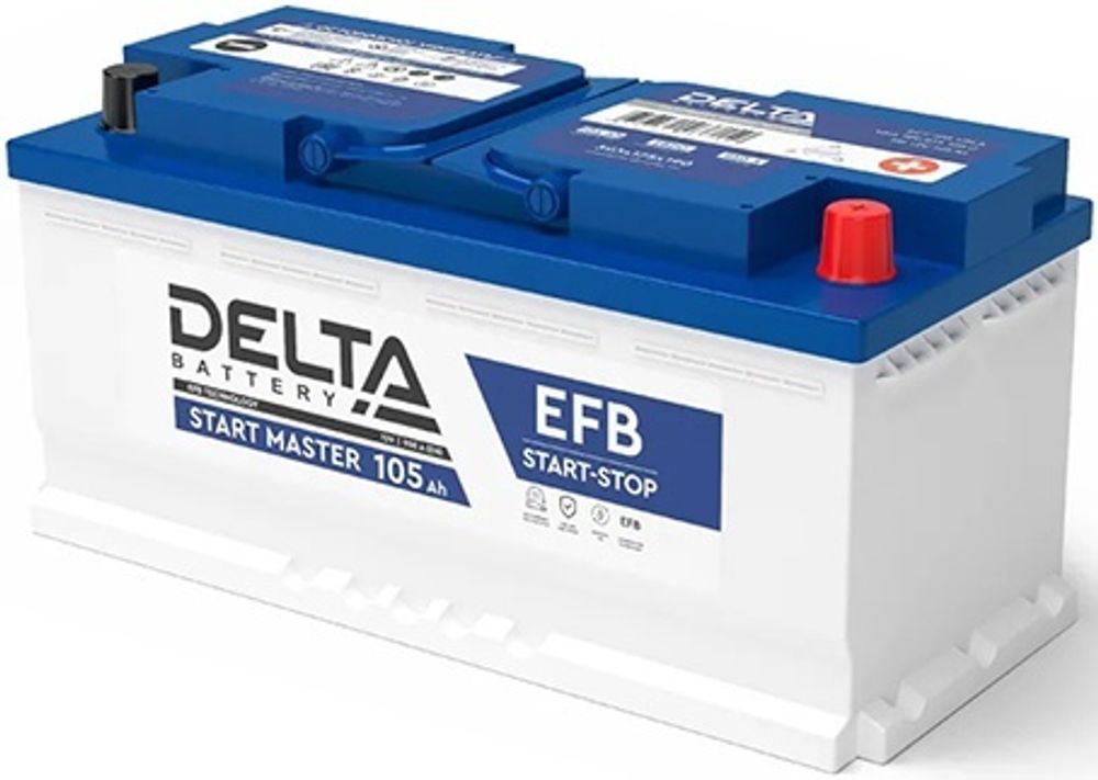 DELTA Start Master EFB 6CT- 105 аккумулятор