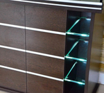 Комплект полированных стеклянных полок для Altum-300 / Crystal-310 (6шт. 178х369х10мм.)