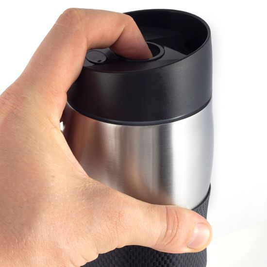 Термокружка 380 мл. из нержавеющей стали Ofenbach NB 101304 с TPR вставкой