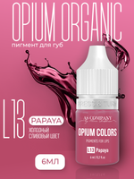 L13 PAPAYA пигмент для губ TM AS-Company OPIUM COLORS