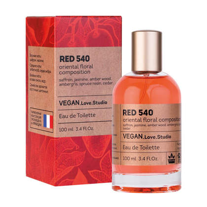Вода туалетная Vegan Love Studio Red 540 (Веган Лав Студио Рэд 540) – 100ml for women