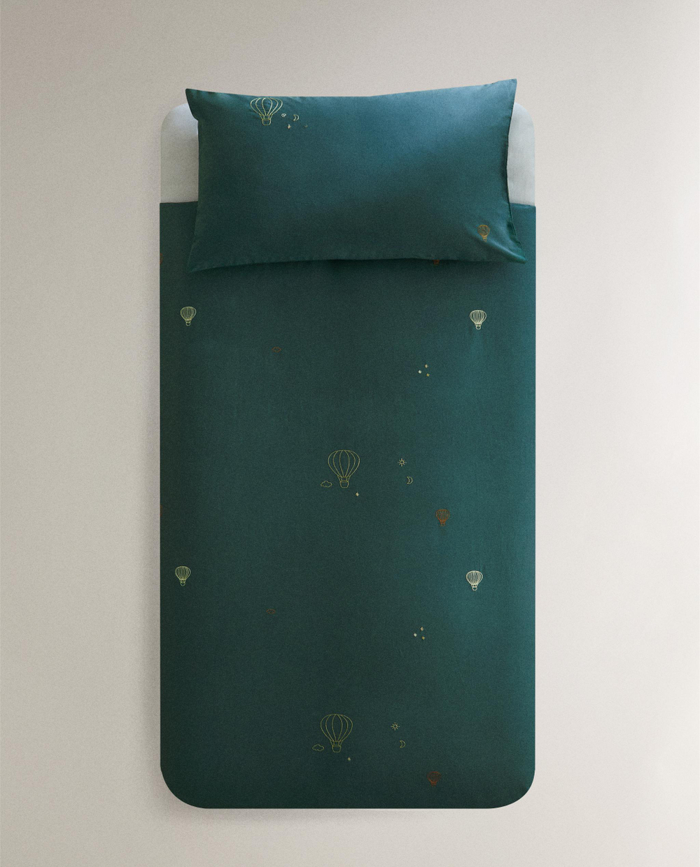 Пододеяльник Zara Home, хлопок 100%, однотонный, 2618/088