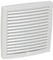 Наружная вентиляционная решетка 150х150 белый Vilpe