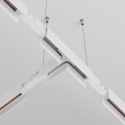 Коннектор питания Т-образный для магнитного шинопровода Maytoni   TRA034CWT-42W