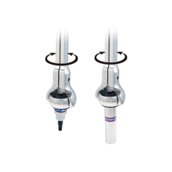 KING TONY (2752-06G) Трещотка 1/4", 150 мм, 72 зубца, дисковый механизм, поворотная голова с кнопкой