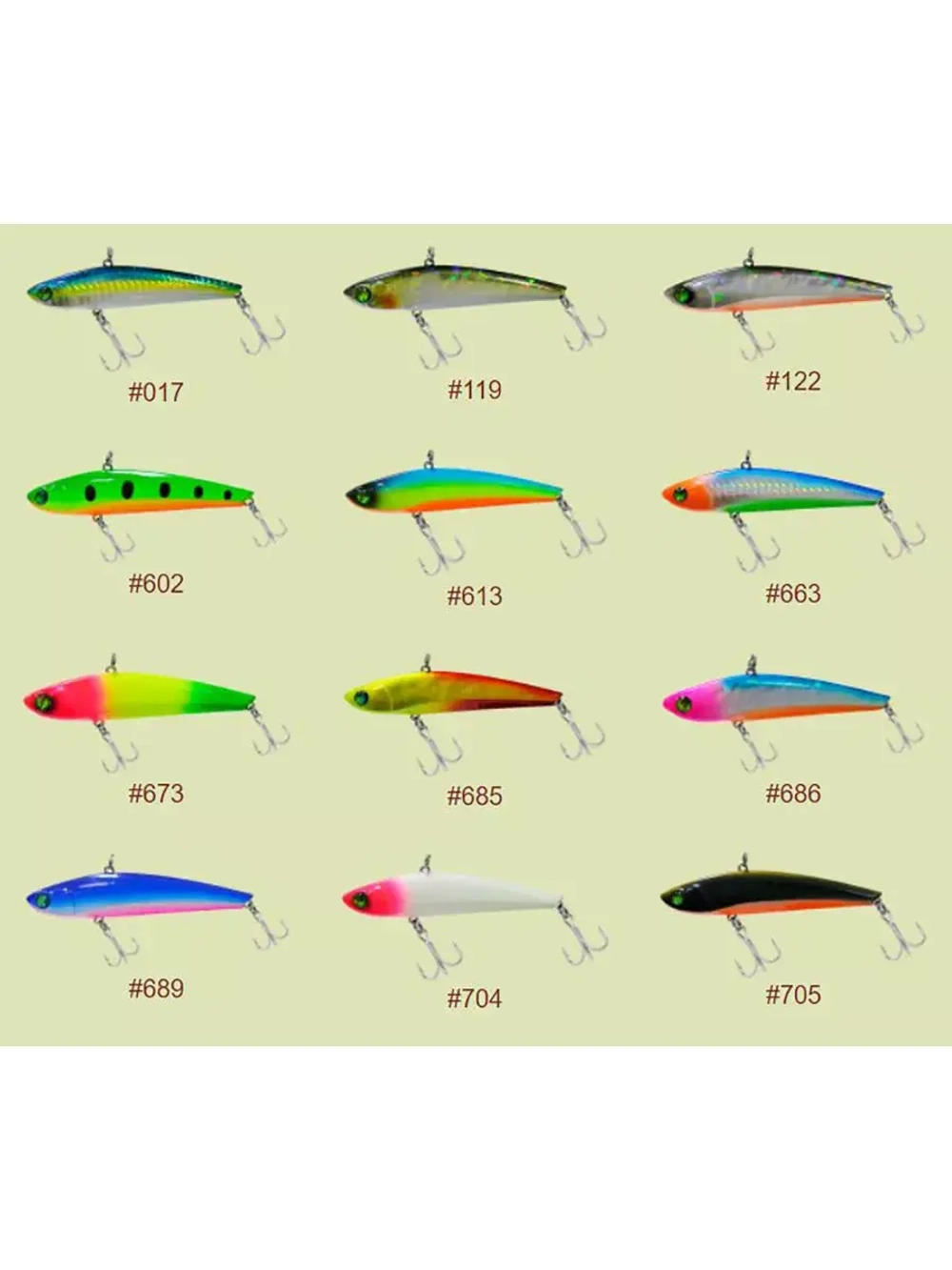 Воблер для рыбалки GreenGo 80S #609