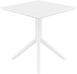 Стол пластиковый Siesta Contract Paris Table 70, белый