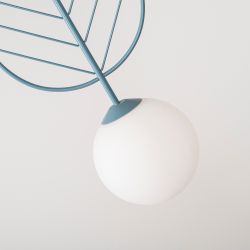 Подвесной светильник LEAF B Голубой