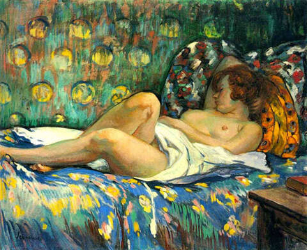 Henri Lebasque (1865-1937) - эротическое искусство французского художника
