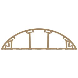 Кабель-канал ЭРА KK-70-16-P напольный бежевый RAL 1001 70х16мм 42м