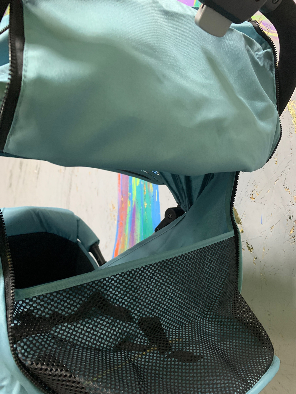 Коляска прогулочная Farfello Comfy Go, мятный (Smoke mint) Артикул: CG-37