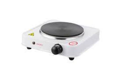 Электроплитка 1-конфорочная ENERGY EN-901B 1кВт,белая 158901