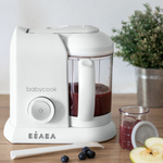 Уцененный товар: блендер-пароварка для детского питания 5 в 1 BEABA Babycook SOLO белый