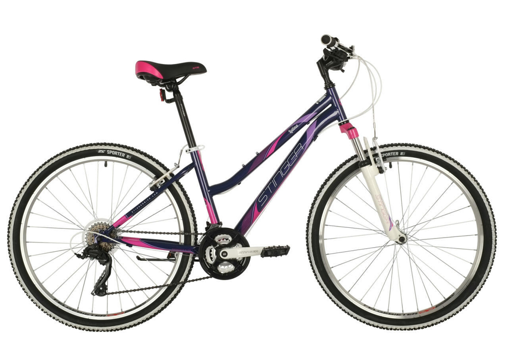Женский велосипед Stinger Latina Microshift 26" (2021)