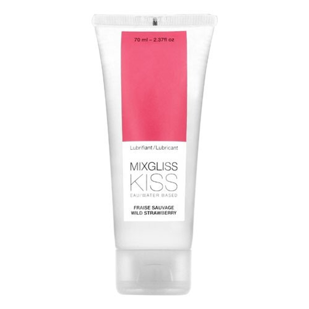 Смазка на водной основе MixGliss Kiss Fraise Sauvage, 70 мл