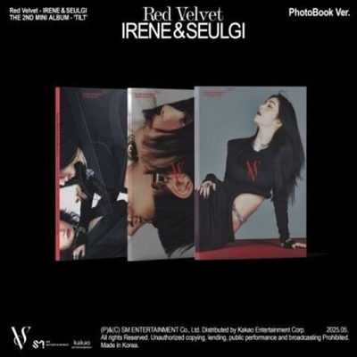 Альбом IRENE & SEULGI (Red Velvet) - TILT 2nd Mini Album PHOTO BOOK 3 Version SET