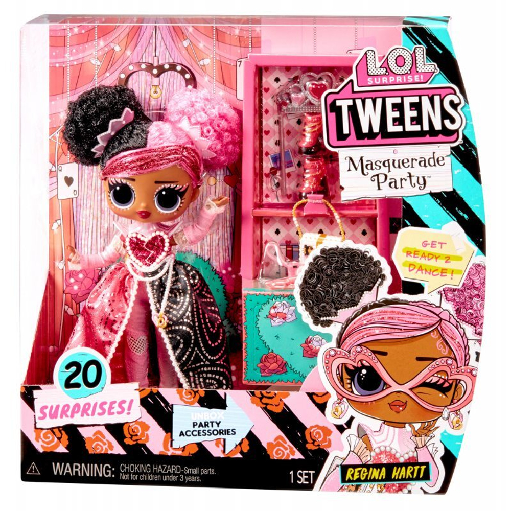 LOL SURPRISE - Кукла LOL Tweens Masquerade Party Regina Hartt Teen 584124