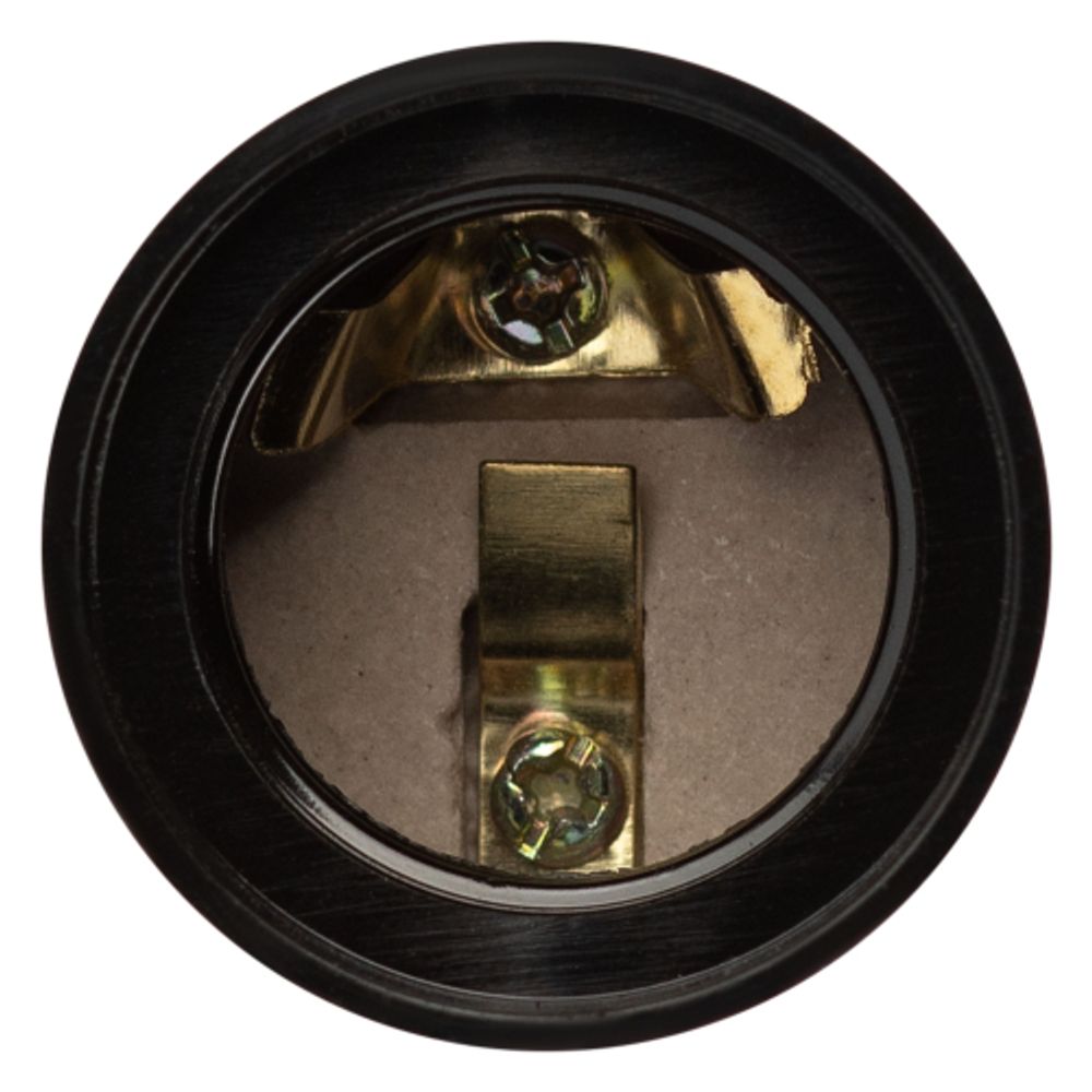 Патрон ЭРА Е27 подвесной бакелит, черный, Б/Н, гр.уп., 50 шт. | Патроны, переходники, ПРА