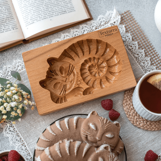 Пряничная форма Кот Баюн