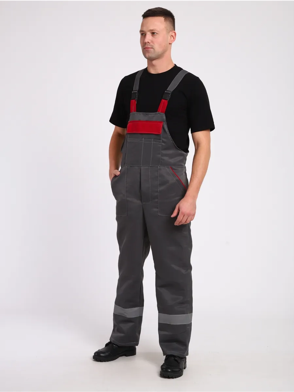Комбинезон штаны рабочие на лямках штаны мужские