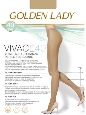 Колготки Vivace 40 Golden Lady