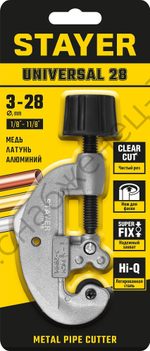 STAYER Universal-28 (3-28 мм), Труборез для меди и алюминия (2340-28)