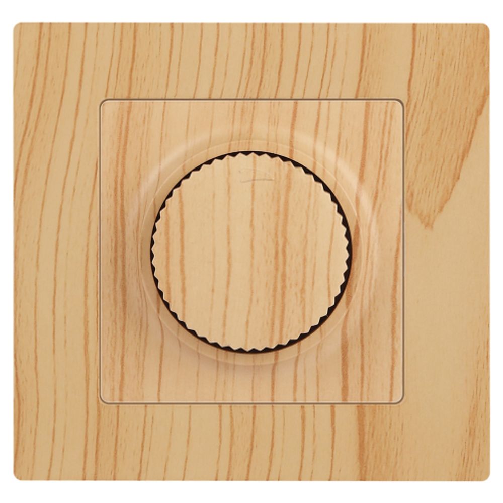 Светорегулятор Intro Accent 6-401-11 поворотный, 600Вт 230В, IP20, СУ, сосна