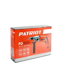 Дрель электрическая ударная FD 900h 2 скорости с ударом 1050Вт PATRIOT 120301466