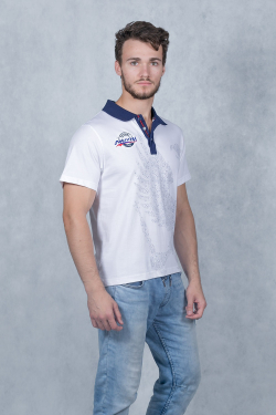 Рубашка-поло мужская Cottonfeels, белый 629493