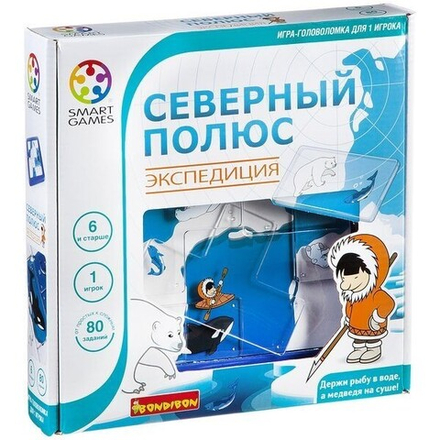 Настольная игра "Северный полюс. Экспедиция" / головоломка / для детей