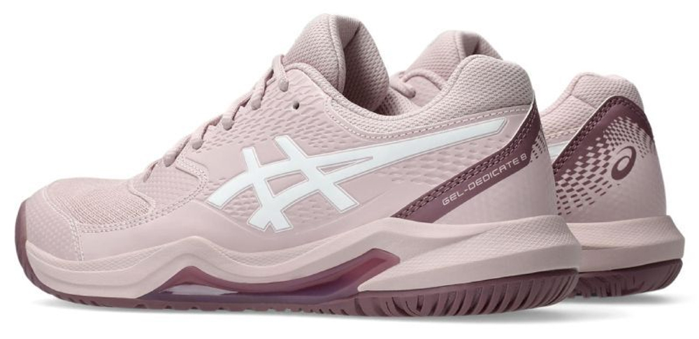 Женские Кроссовки теннисные Asics Gel-Dedicate 8 - Розовый