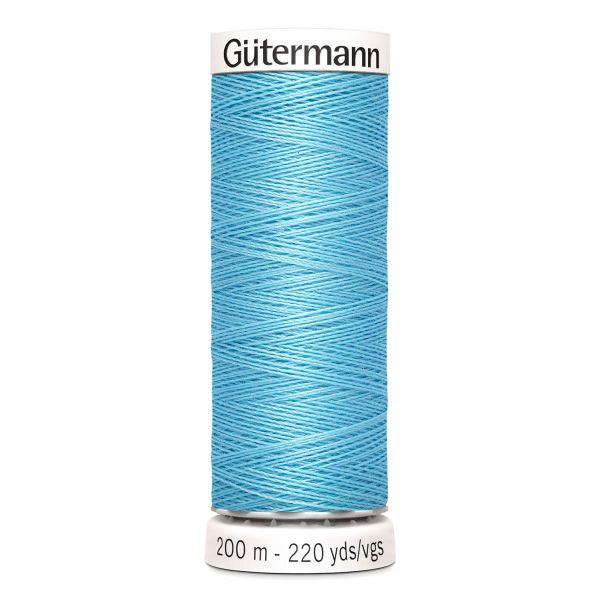Нитки универсальные Gutermann Sew-all 100 (200 метров), 5 кат. | 196 бледно-лазурный