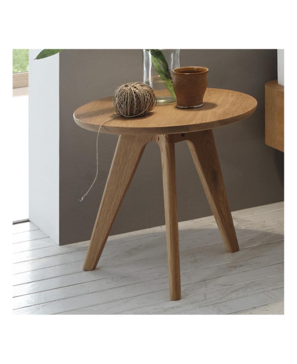 Табурет (столик) Lugos'Art из массива дуба