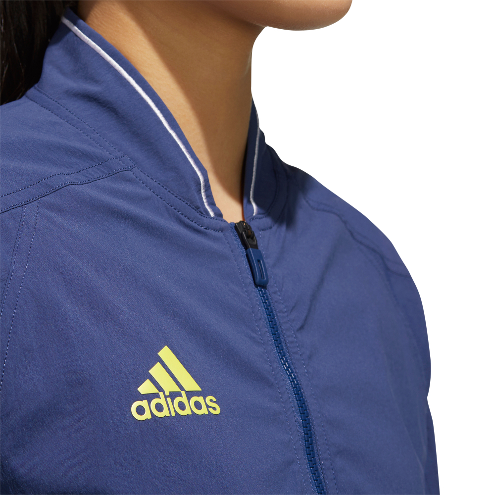 Женская теннисная куртка Adidas Women Streatch Woven Jacket - Blue