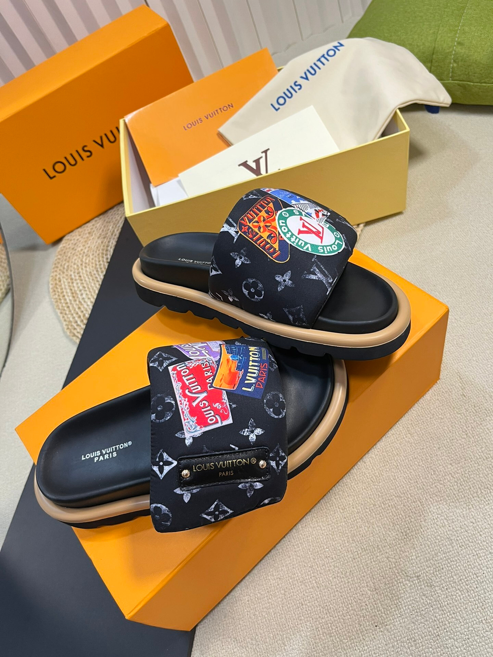 Louis Vuitton Pool Pillow Flat Comfort Mule