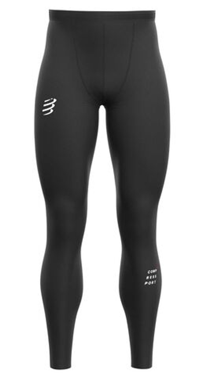 Термобелье Compressport Run Under Controll Tights - Black