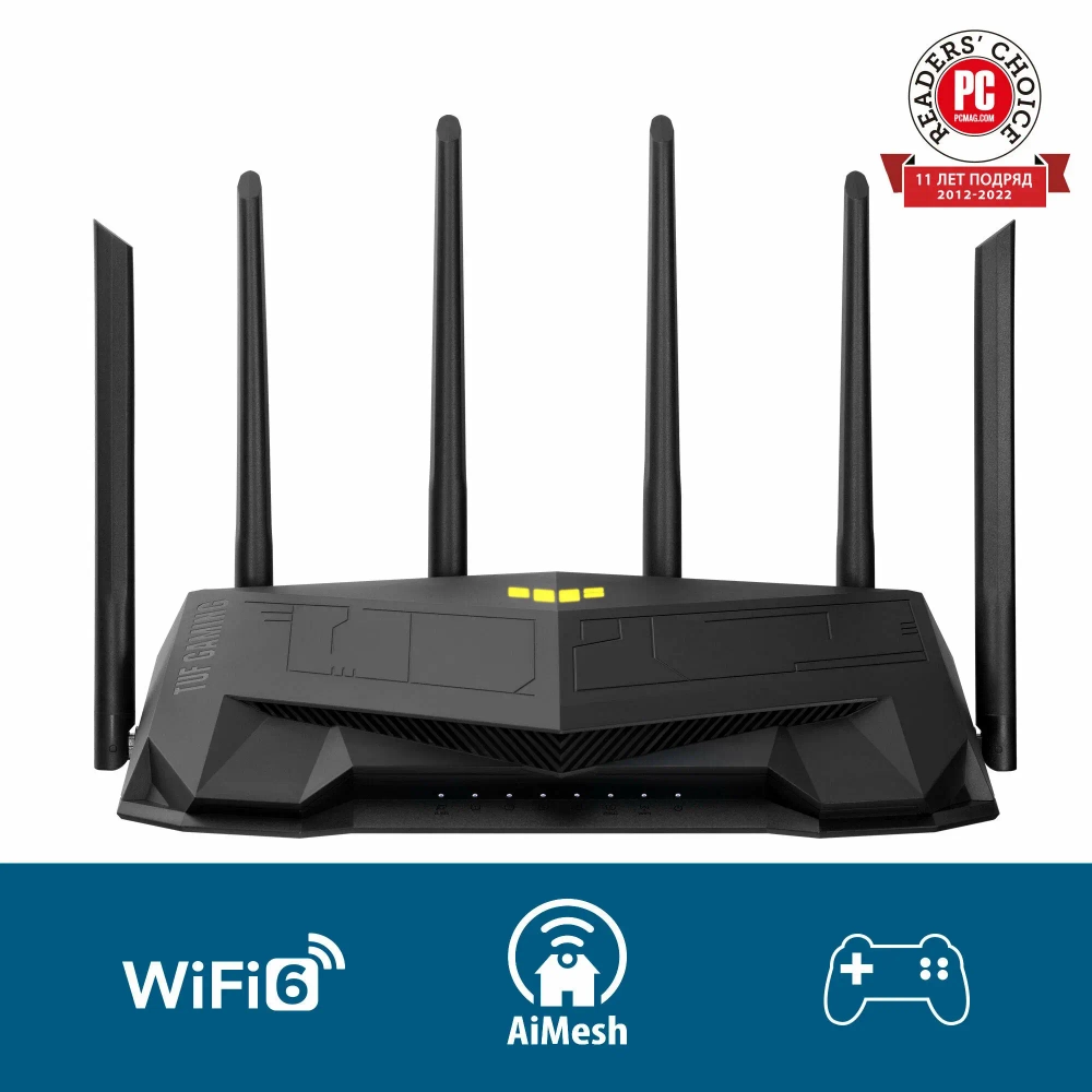 Роутер ASUS TUF-AX6000 (90IG07X0-MO3C00)