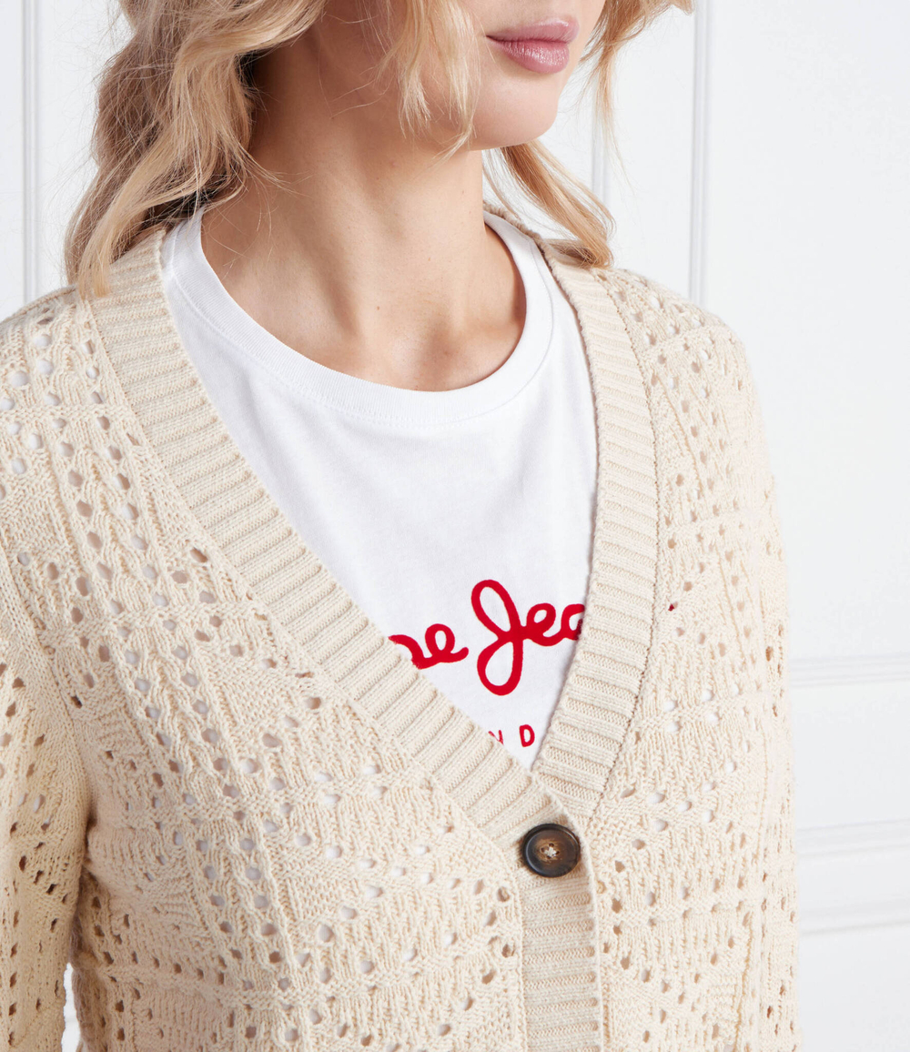 Кардиган GRACE Pepe Jeans London - бежевый(PL702102)