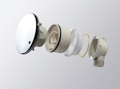 Акриловый поддон для душа Cezares Tray A 100x100 TRAY-A-P-100-15-W Белый