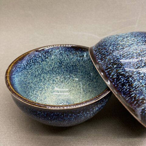 Чашка, керамика в стиле Цзинь Да Чжень, глазурь светлая, 125мл