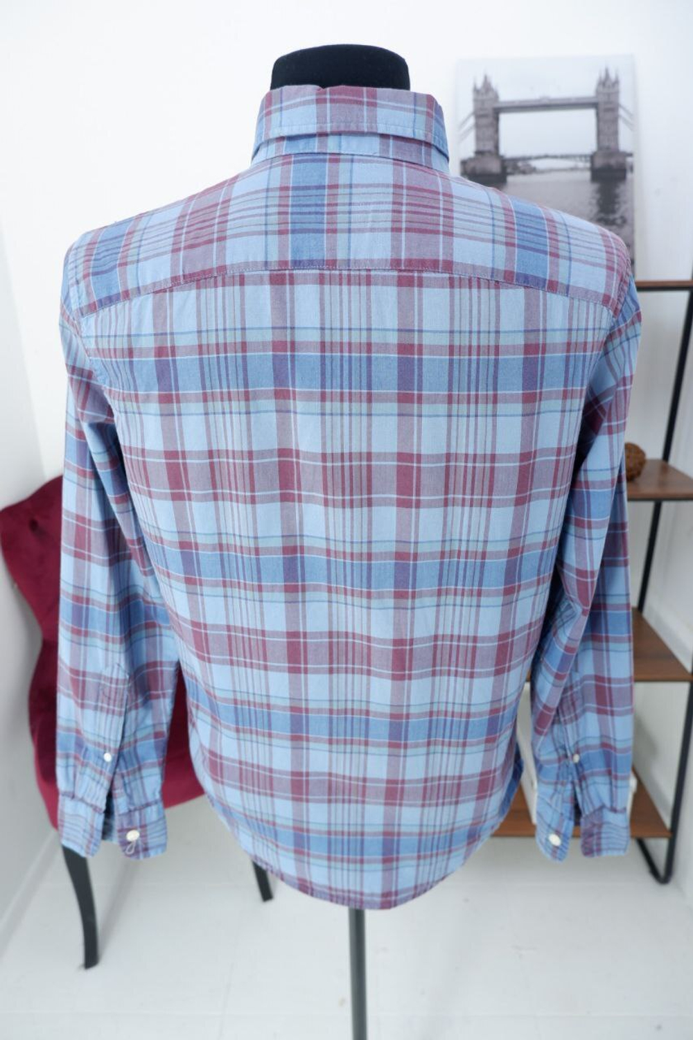 Рубашка Abercrombie & Fitch в клетку 50 размер