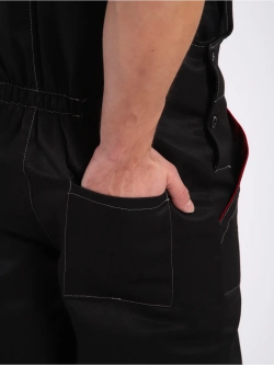 Полу Комбинезон рабочий на флисе утепленный на лямках