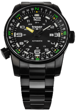 Швейцарские тактические часы Traser P68 Pathfinder Aunomatic Black 109522
