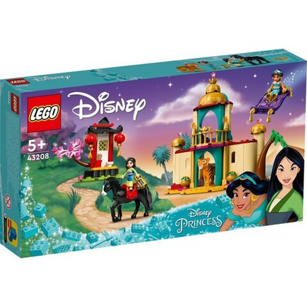 Конструктор LEGO Disney Princess - Приключения Жасмин и Мулан 43208