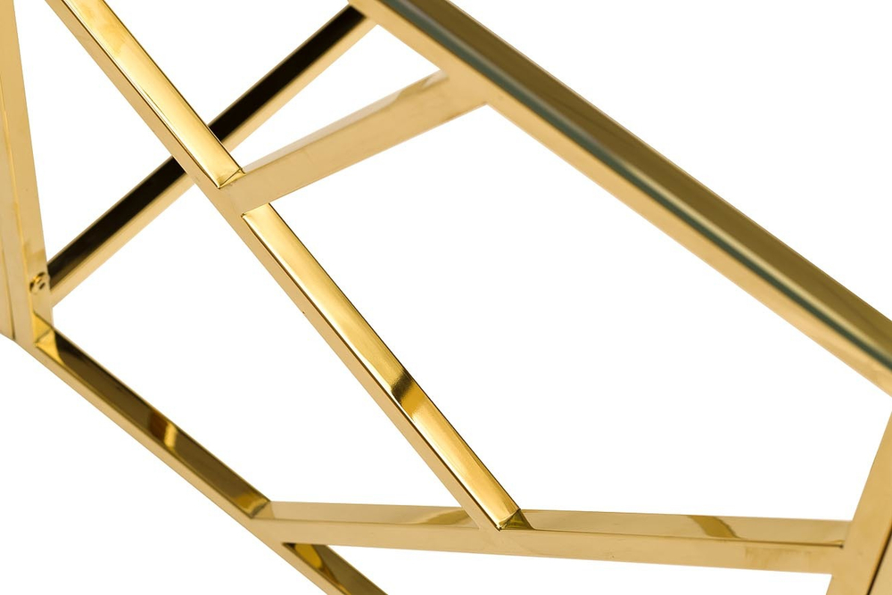 Стол золотой Garda Decor GY-ETGOLD отделка