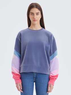 Толстовка "Бабочка" индиго