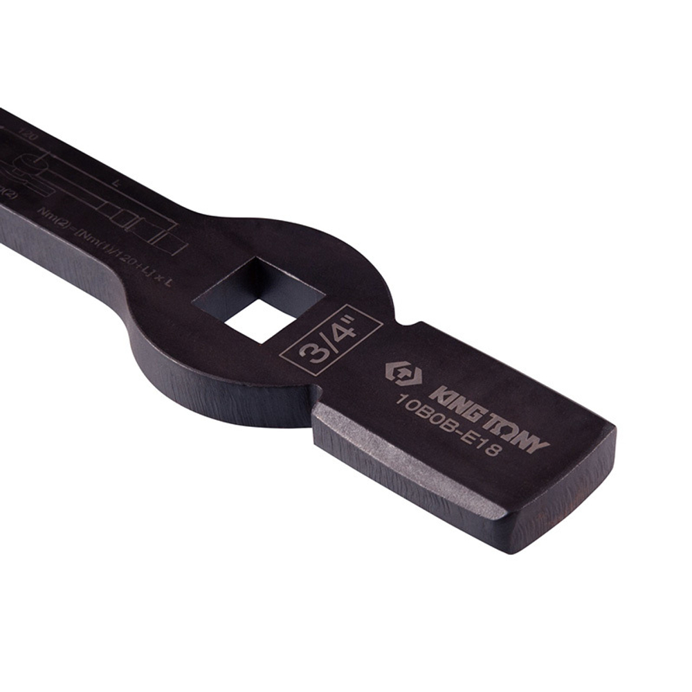 KING TONY (10B0B-E18) Ключ для тормозных суппортов грузовых автомобилей E18, 3/4", ударный