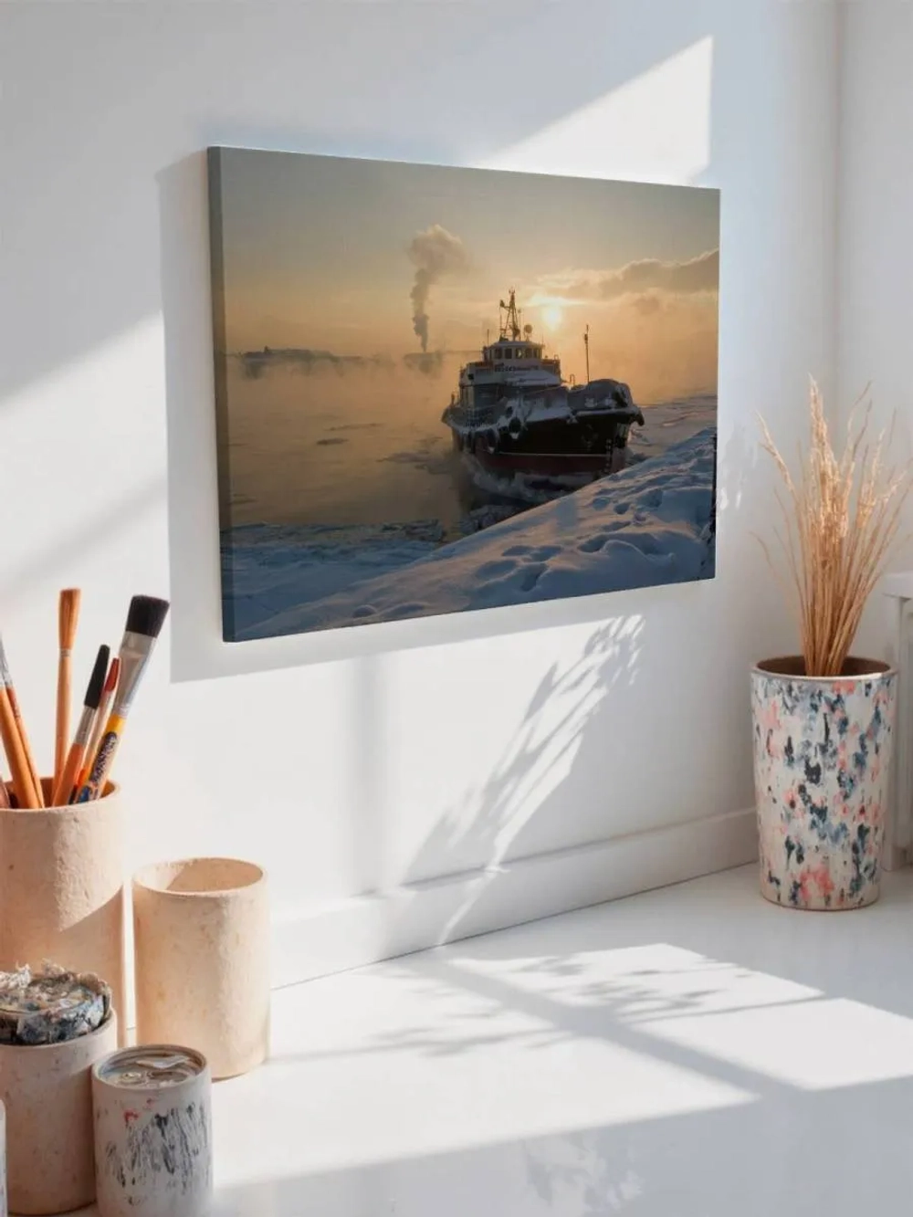 Картина на стену 40 X 50 Север корабль