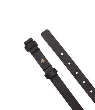 Кожаный ремень Tommy Hilfiger - черный(AW0AW15386)